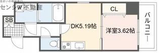 Wind Bell大宮【3階】の間取り