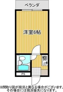 リージェント城北【1階】の間取り