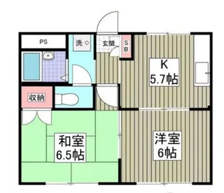 ユーハウス【1階】の間取り