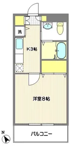 シャトル鷺沼A【2階】の間取り