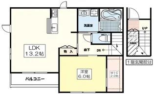 レストVII【2階】の間取り