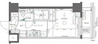 東京都足立区日ノ出町【マンション】の間取り