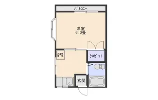 寿ハイツ【1階】の間取り
