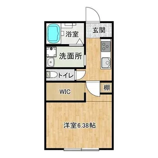 AFC RESIDENCE 野口【1階】の間取り