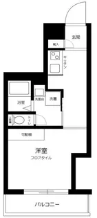 セザール第三鶴見【5階】の間取り