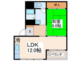 草開ビル【2階】の間取り
