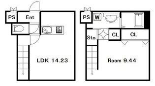 イ・メゾン麹屋の間取り