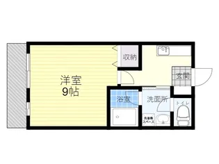 アルファー中島【3階】の間取り