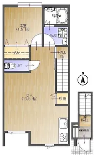 クレインハイツ【2階】の間取り