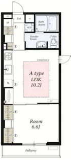 リブリジョリーメゾン【2階】の間取り