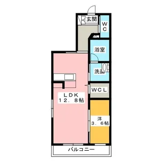 PHOENIX FUJI【4階】の間取り