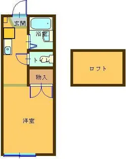 Woods【2階】の間取り