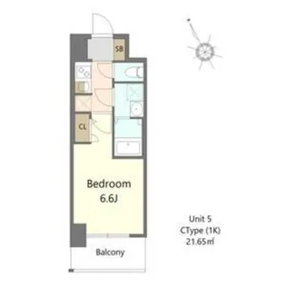 S-RESIDENCE堺浜寺broad【4階】の間取り