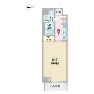 エース浅草【3階】の間取り