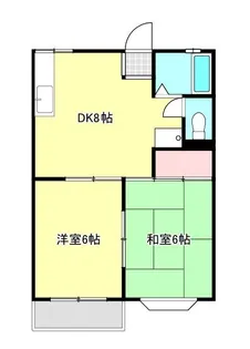 リバーサイドヴィレッジ【1階】の間取り