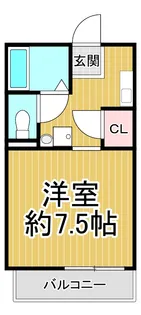 クラシス甲子園【1階】の間取り