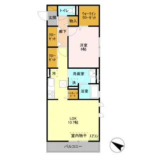 グランディオーソ【2階】の間取り