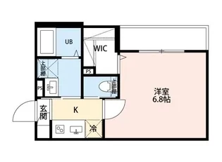 LUNA COURT【2階】の間取り