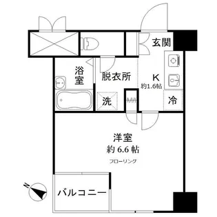 クレール本町【2階】の間取り