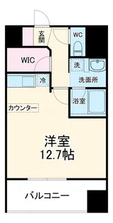 オパールマンション【4階】の間取り