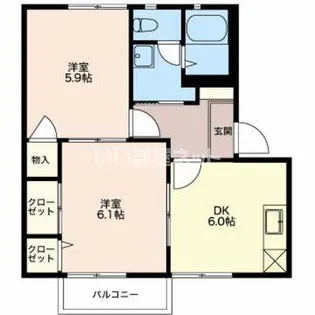 アンダンテ D【2階】の間取り