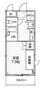 ティーズガーデン都筑ふれあいの丘【5階】の間取り