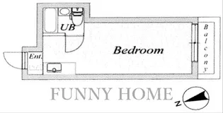 ハイシティ学芸大学第3【4階】の間取り