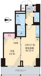 プレシャス音羽【9階】の間取り