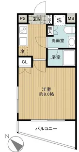 DUARES愛宕虎ノ門【11階】の間取り