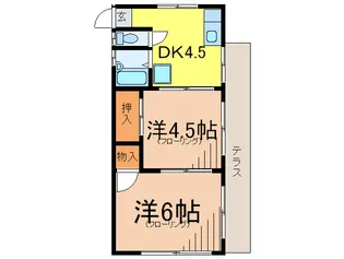 ワイズハウスII【1階】の間取り