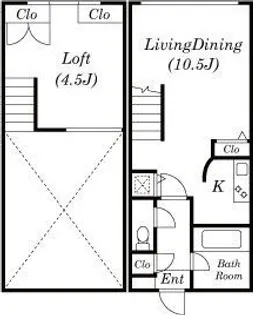 北海道札幌市東区北十条東3【マンション】の間取り