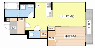 サンワ ハイム【1階】の間取り