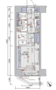 東京都豊島区東池袋2【マンション】の間取り