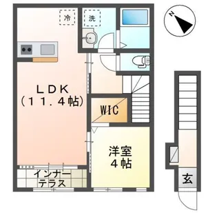 ウィズダム コート【2階】の間取り