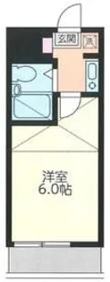1Kの間取り画像