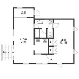 TASHIRO71【9階】の間取り