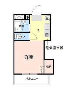 神奈川県川崎市多摩区宿河原4【マンション】の間取り