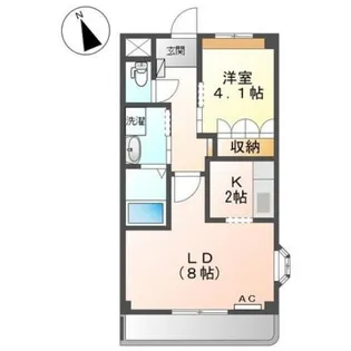 シルフィードA【1階】の間取り