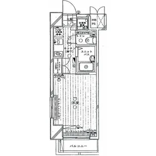 ルーブル早稲田【6階】の間取り