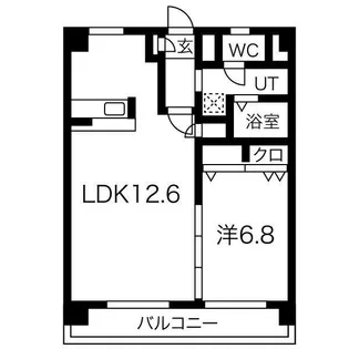 サンビーム八代【1階】の間取り
