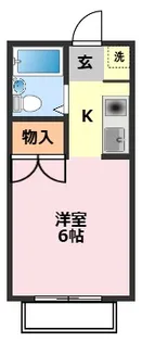 千葉県我孫子市柴崎台2【アパート】の間取り