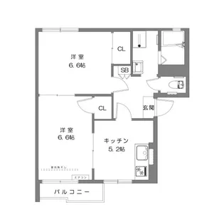 第2ダイカクハイツの間取り