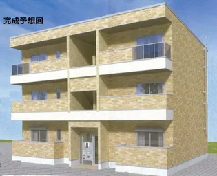 六ツ角フラット3号【2階】の外観