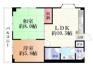 小林ビル【3階】の間取り