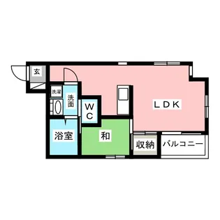 Arie則武【3階】の間取り