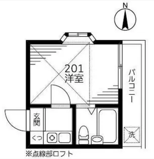 ライフピア・パロット【2階】の間取り