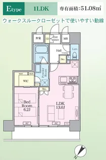 インシグニア渡辺通【3階】の間取り