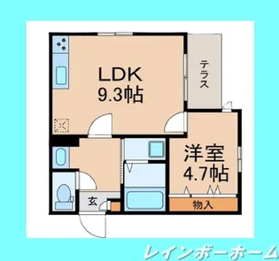maison de K【1階】の間取り