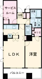 コンフォリア東池袋WEST【11階】の間取り