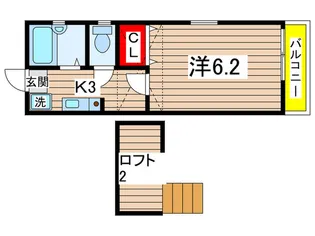 キャッスルミユキ8【1階】の間取り